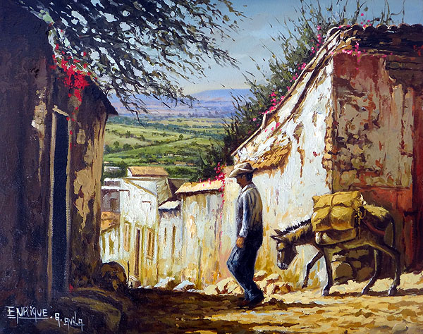 ENTRANDO AL PUEBLO 40X50.jpg