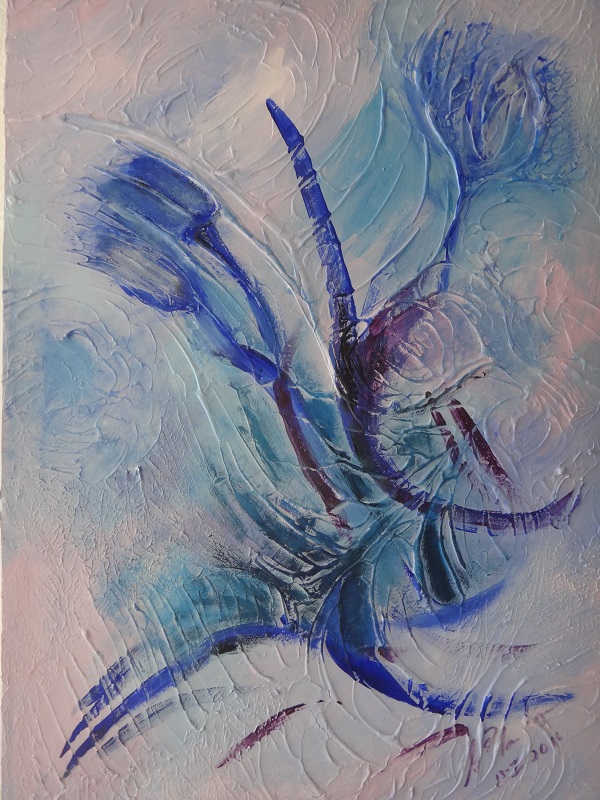 FLOR EN MARTE 17.5X19.5